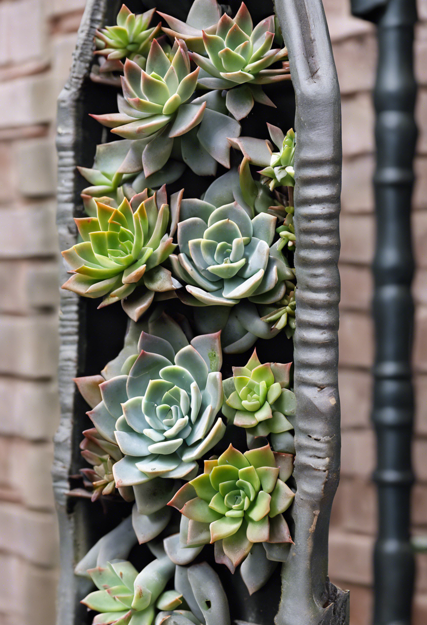 Succulent Railing Inserts Ideas