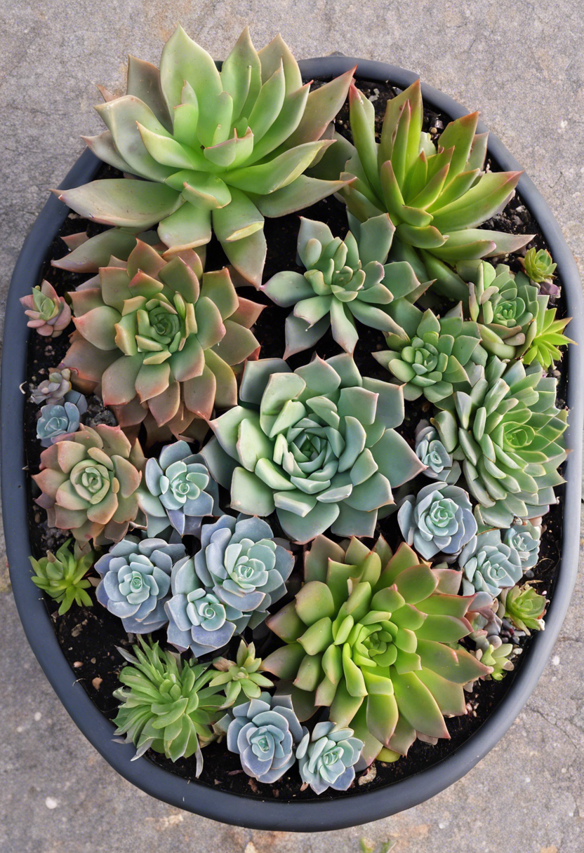 Succulent Spiral Planter Ideas