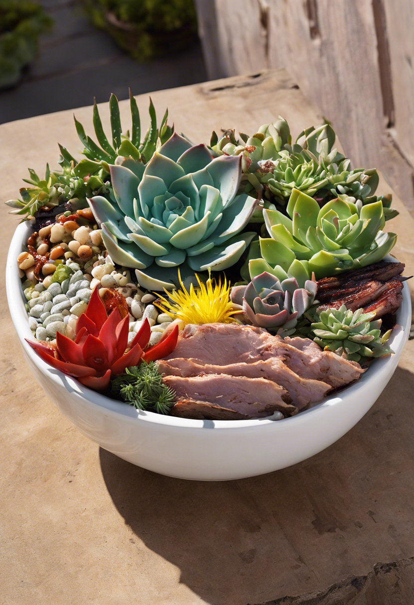BBQ Succulent Bowl