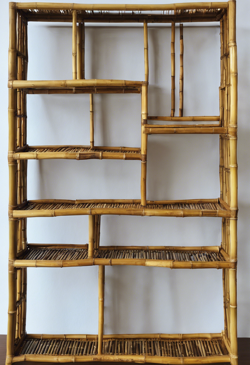 Bamboo Tray Shelves