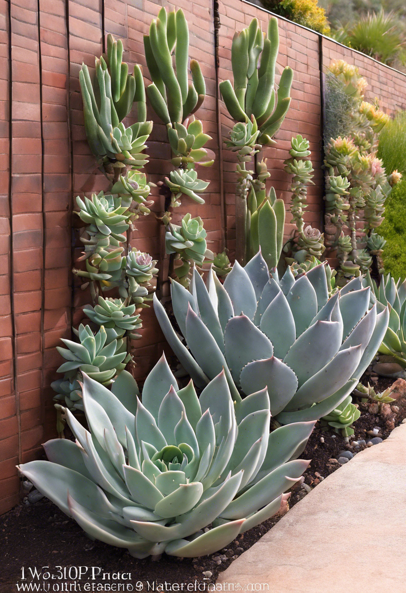 Succulent Border Fence