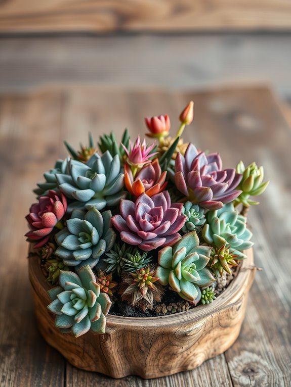 Charming Rustic Table Decor Succulent Arrangement Ideas Charming Rustic Table Decor Succulent Arrangement Ideas